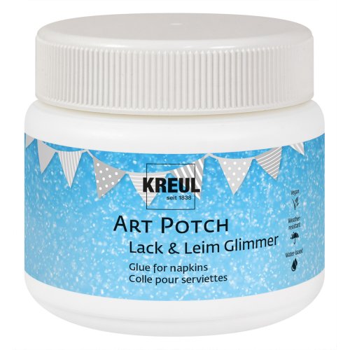 Lepidlo a lak ART POTCH KREUL třpytivý efekt 150 ml