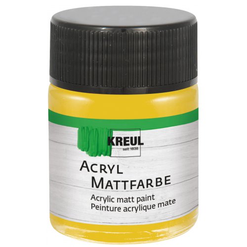 Akrylová barva matná KREUL 50 ml ZLATÁ