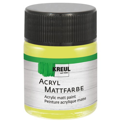 Akrylová barva matná KREUL 50 ml CITRÓNOVÁ TRÁVA