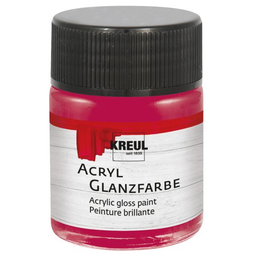 Akrylová barva lesklá KREUL 50 ml BORDÓ
