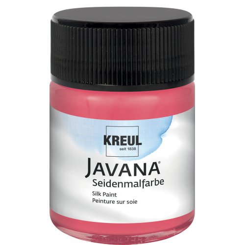 Barva na hedvábí JAVANA 50 ml ČERVENÁ
