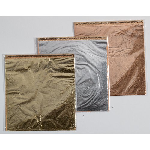 Metalické plátky KREUL 140 x 140 mm 6 listů ZLATÁ - Odkaz