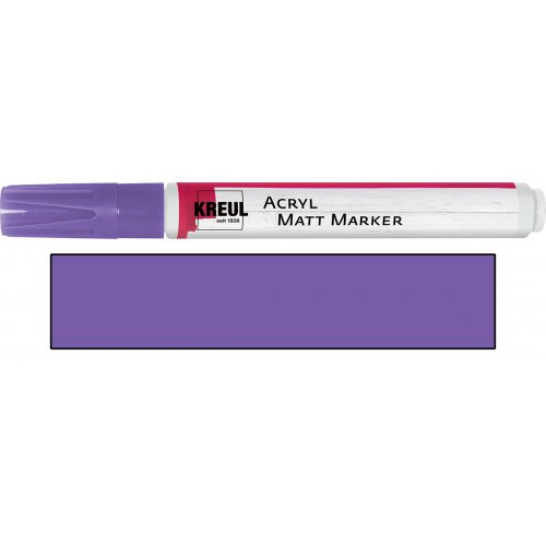 Akrylový fix matný KREUL medium FIALOVÁ