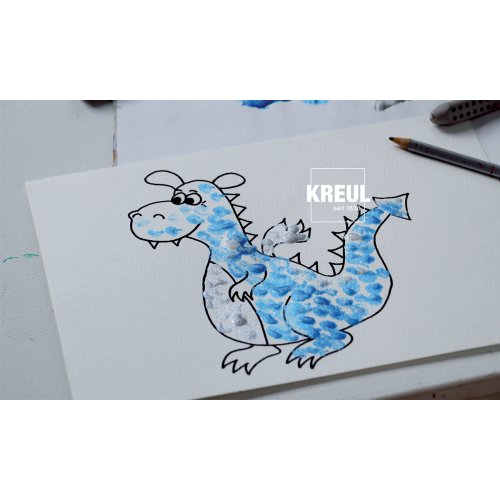 Prstová barva MUCKI 150 ml TŘPYTIVÁ MODRÁ - 231_MUCKI_Funkel-Fingerfarbe_Drache.jpg
