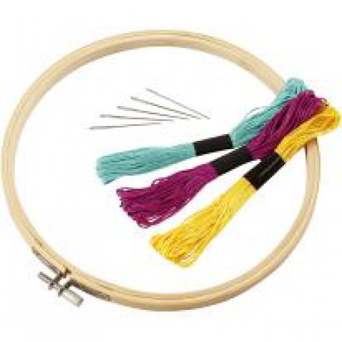 Dřevěný vyšívací rám průměr 20 cm - CC219450_c.jpg