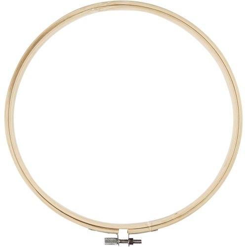Dřevěný vyšívací rám průměr 20 cm - obrázek