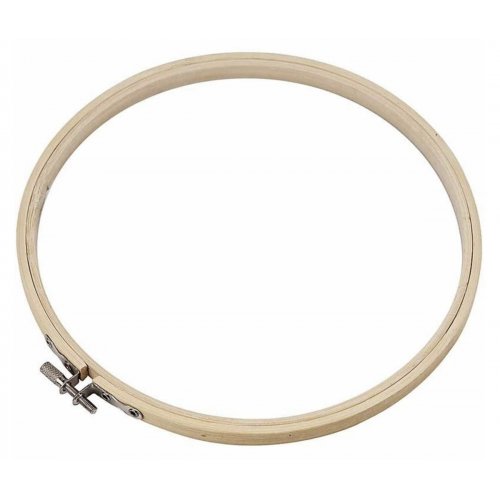 Dřevěný vyšívací rám průměr 20 cm