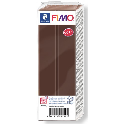 FIMO soft 454 g ČOKOLÁDOVÁ