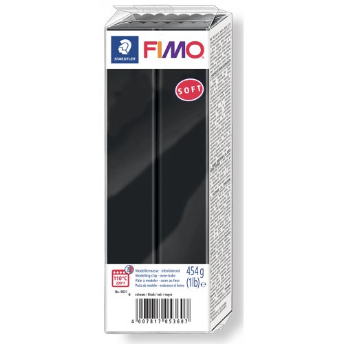 FIMO soft 454 g  ČERNÁ