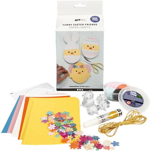 Sada KUŘÁTKA Z PAPÍRU