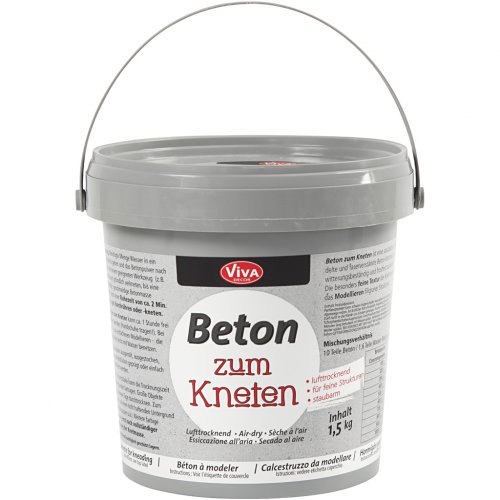 BETONOVÁ HMOTA NA MODELOVÁNÍ 1,5 kg - obrázek