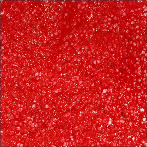 Samotvrdnoucí modelovací pěnová kuličková hmota Foam Clay 35g ČERVENÁ TŘPYTIVÁ - CC788870_b.jpg