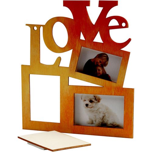 Rám dřevěný s nápisem LOVE 19,7 x 16 cm - CC574750_d.jpg