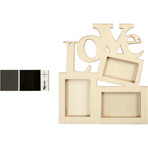 Rám dřevěný s nápisem LOVE 19,7 x 16 cm - CC574750_a.jpg