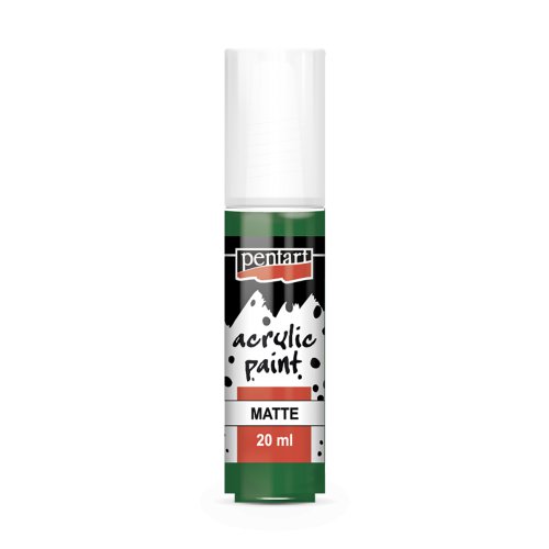 Akrylová barva matná PENTART 20 ml ZELENÁ