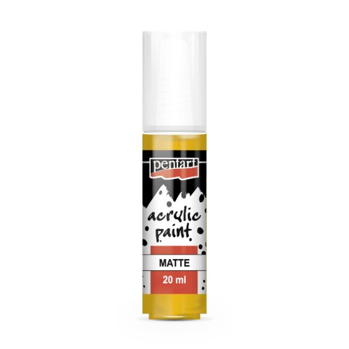 Akrylová barva matná PENTART 20 ml SLUNEČNÍ ŽLUTÁ