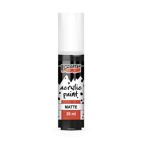 Akrylová barva matná PENTART 20 ml ČERNÁ
