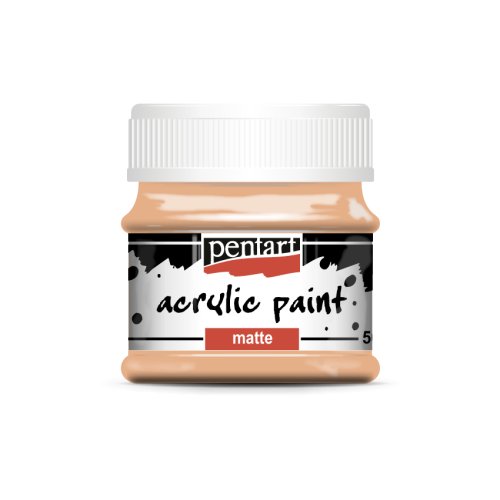 Akrylová barva matná PENTART 50 ml LOSOSOVÁ