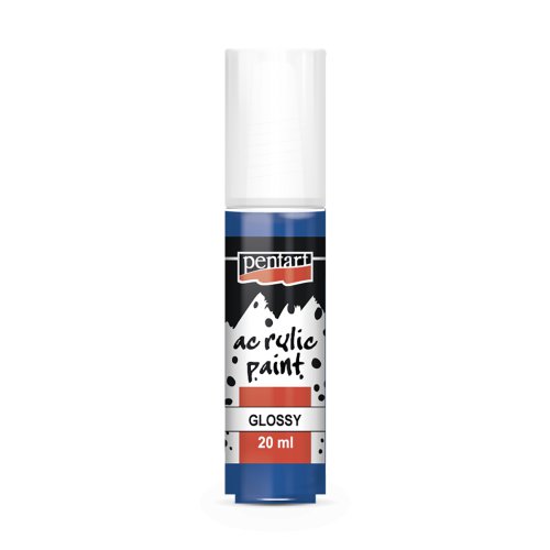 Akrylová barva lesklá PENTART 20 ml MODRÁ