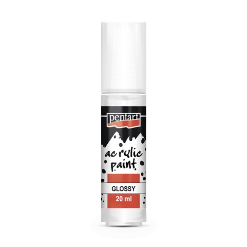 Akrylová barva lesklá PENTART 20 ml BÍLÁ
