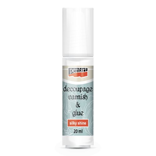 Lepidlo a lak na decoupage PENTART 20 ml HEDVÁBNÝ LESK