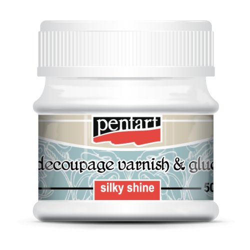 Lepidlo lak na decoupage PENTART 50 ml HEDVÁBNÝ LESK