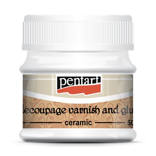 Lepidlo a lak Decoupage na keramiku PENTART 50 ml