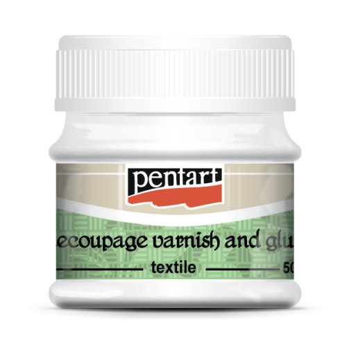 Lepidlo a lak Decoupage na textil PENTART 50 ml