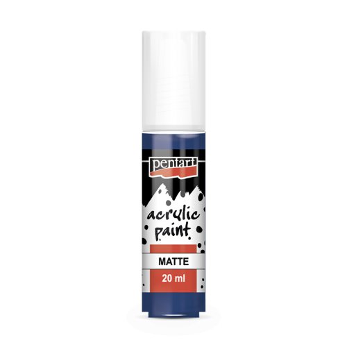 Akrylová barva matná PENTART 20 ml TMAVĚ MODRÁ
