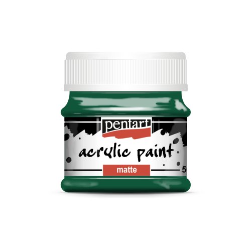 Akrylová barva matná PENTART 50 ml ZELENÁ BOROVICE
