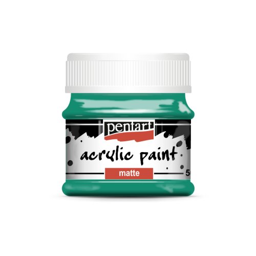 Akrylová barva matná PENTART 50 ml TYRKYSOVÁ