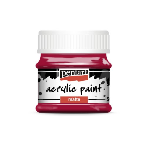 Akrylová barva matná PENTART 50 ml ČERVENÉ VÍNO