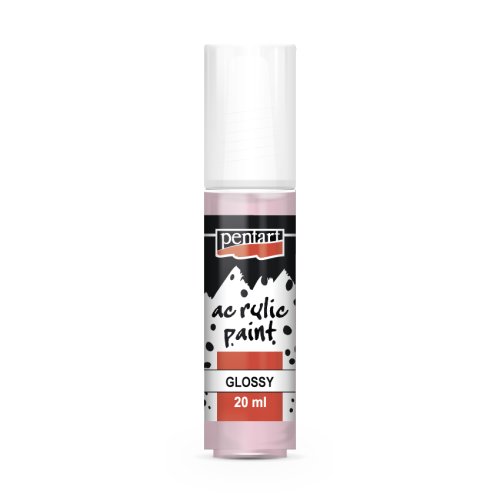 Akrylová barva lesklá PENTART 20 ml RŮŽOVÁ