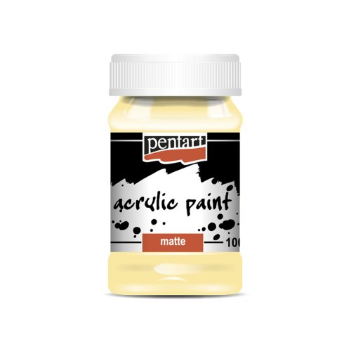 Akrylová barva matná PENTART 100 ml BÍLÁ KÁVA