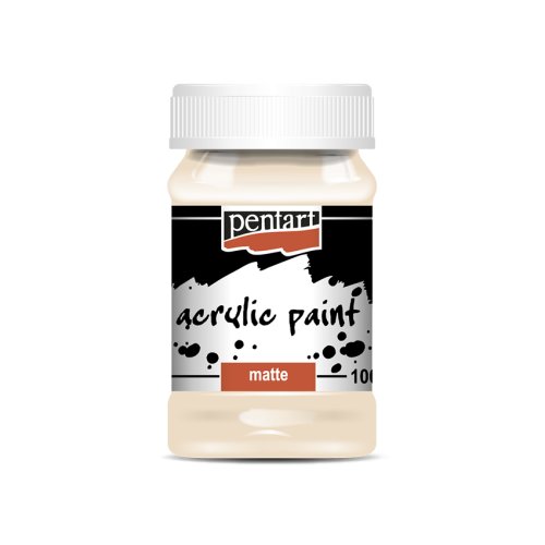 Akrylová barva matná PENTART 100 ml BÉŽOVÁ
