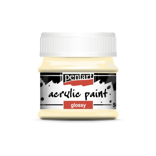 Akrylová barva lesklá PENTART 50 ml BÉŽOVÁ