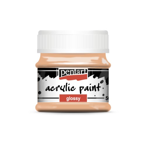 Akrylová barva lesklá PENTART 50 ml LOSOSOVÁ