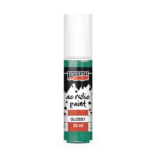Akrylová barva lesklá PENTART 20 ml TYRKYSOVÁ