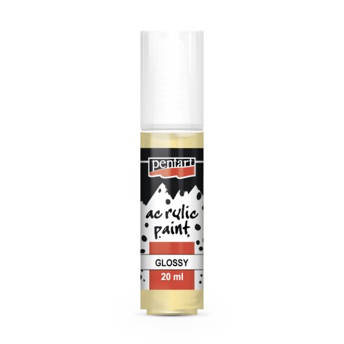 Akrylová barva lesklá PENTART 20 ml BÍLÁ KÁVA