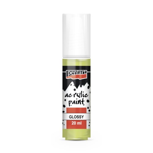 Akrylová barva lesklá PENTART 20 ml LIMETKOVÁ