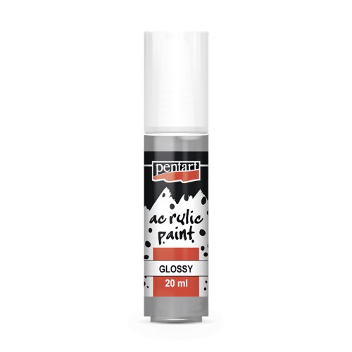 Akrylová barva lesklá PENTART 20 ml ŠEDÁ