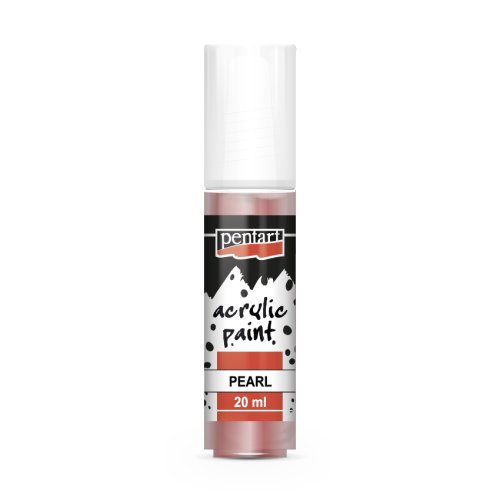 Akrylová barva perleťová PENTART 20 ml RŮŽOVÁ