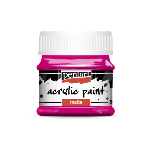 Akrylová barva matná PENTART 50 ml MAGENTA