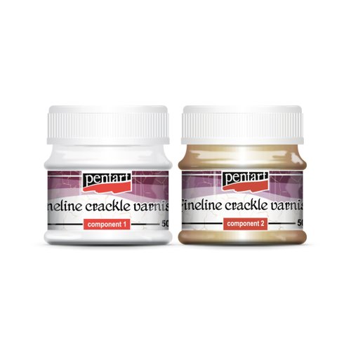 Krakelovací lak Fineline - dvousložkový PENTART 50 ml