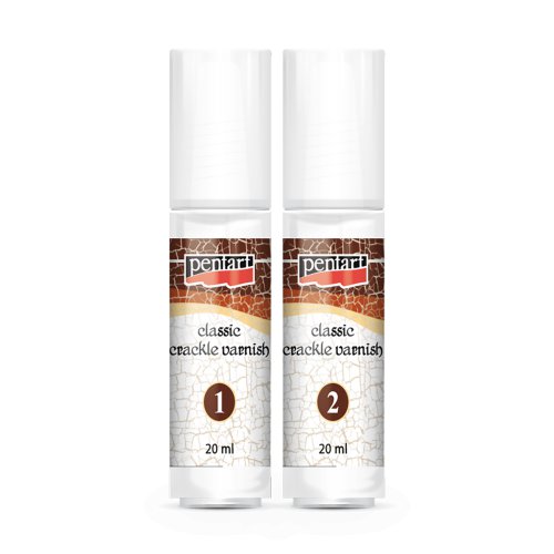Krakelovací lak klasik - dvousložkový PENTART 20 ml