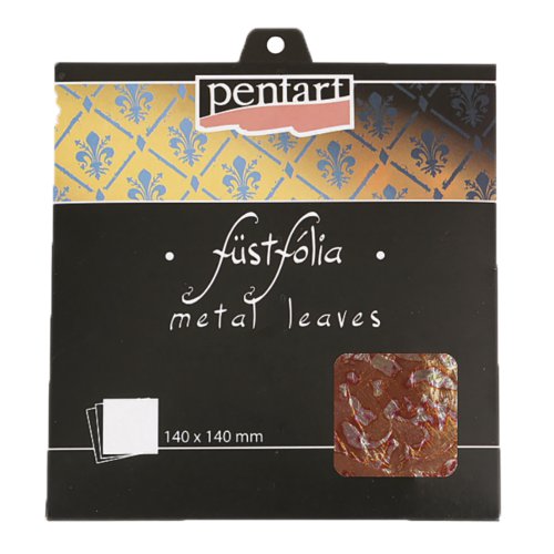 Metalické plátky PENTART 140 x 140 mm 5 listů VARIACE 1