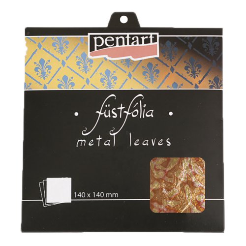 Metalické plátky PENTART 140 x 140 mm 5 listů VARIACE 2