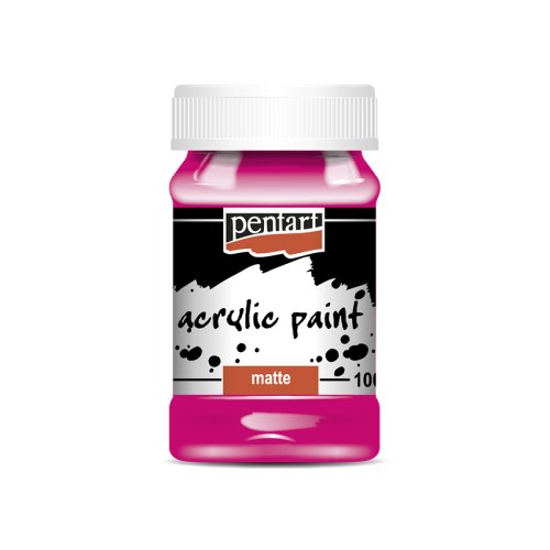 Akrylová barva matná PENTART 100 ml MAGENTA
