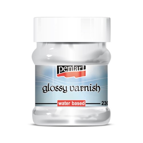 Lak lesklý na vodní bázi PENTART 230 ml