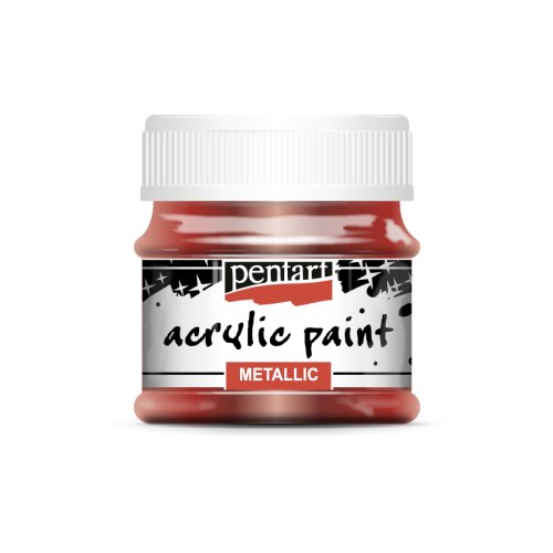 Akrylová barva metalická PENTART 50 ml BOURDON